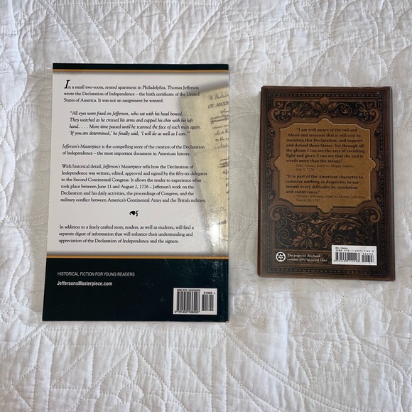 Two history books: Jefferson’s Masterpiece and Essential Wisdom Founding Fathers - Picture 2 of 4